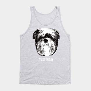 Tzu Mom Shih Tzu Design Tank Top